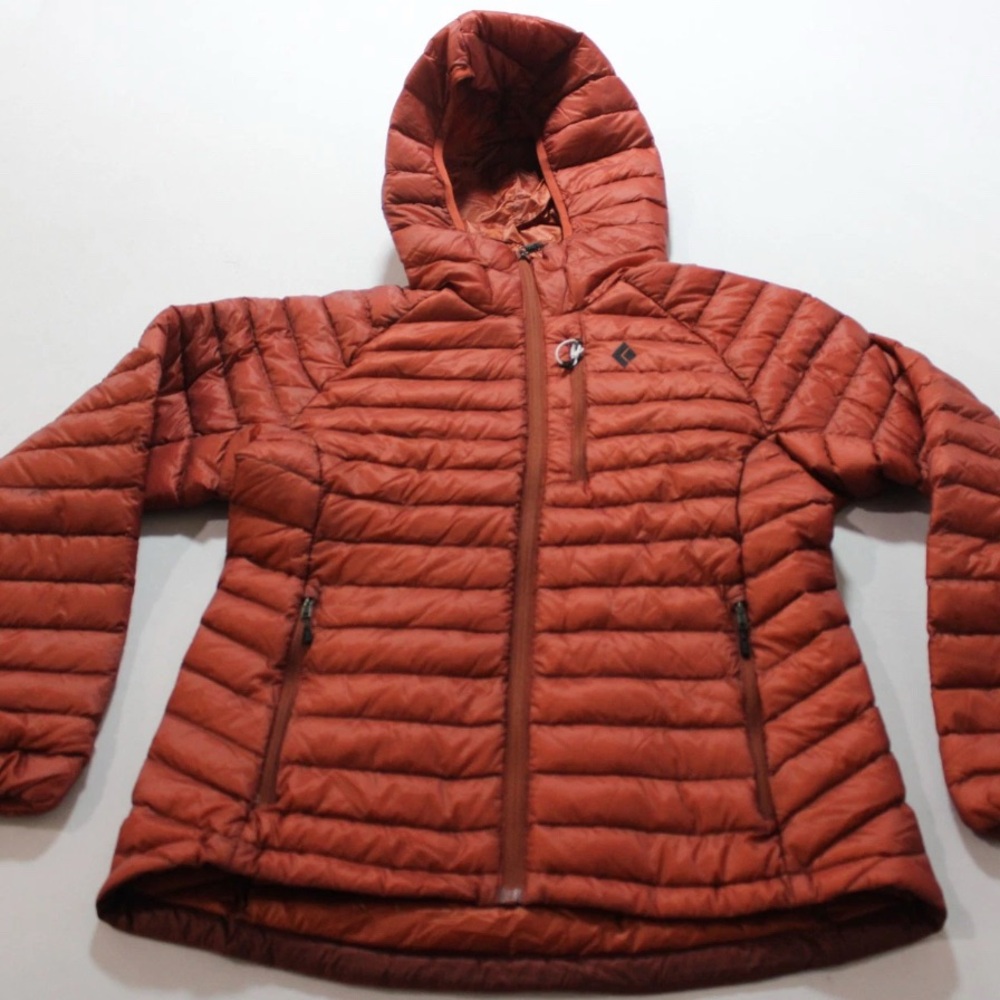 Black Diamond Women's Approach HyperDRY Down Hoody CD4 Burnt Sienna Medium NWT